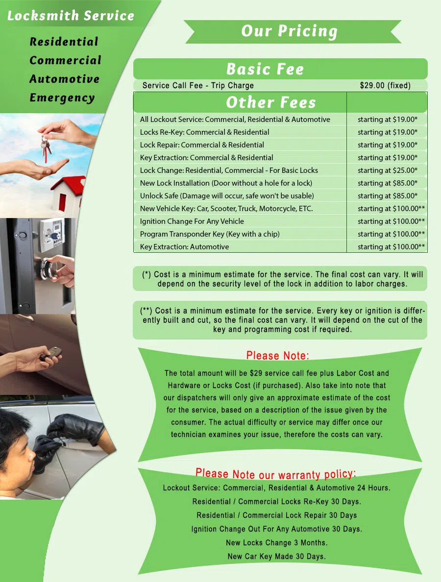 Neighborhood Locksmith Services Glendale, CA 818-485-6067